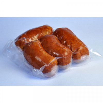 Špekáčky Farma Zelený (balení 4 kusy, cca 500g) Špekáčky Farma Zelený (balení 4 kusy, cca 500g)