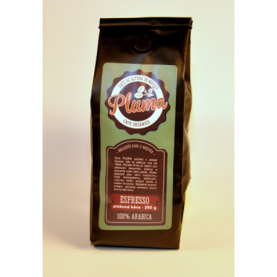 Káva Pluma espresso mletá (balení 250g) Káva Pluma espresso mletá (balení 250g)