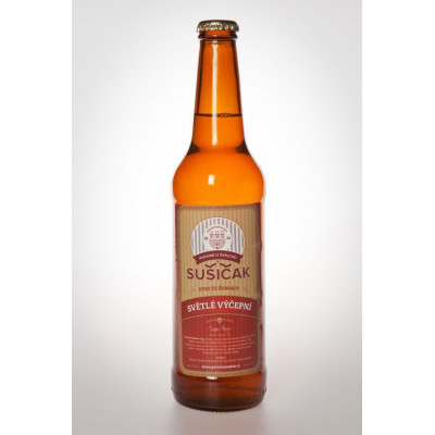 Pivo Sušičák výčepní světlé 0,5l Pivo Sušičák výčepní světlé 0,5l