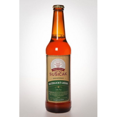 Pivo Nuželický ležák 0,5l Pivo Nuželický ležák 0,5l