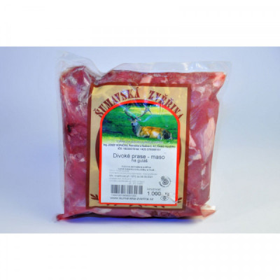 Divočák na guláš (balení cca 1kg) Divočák na guláš (balení cca 1kg)