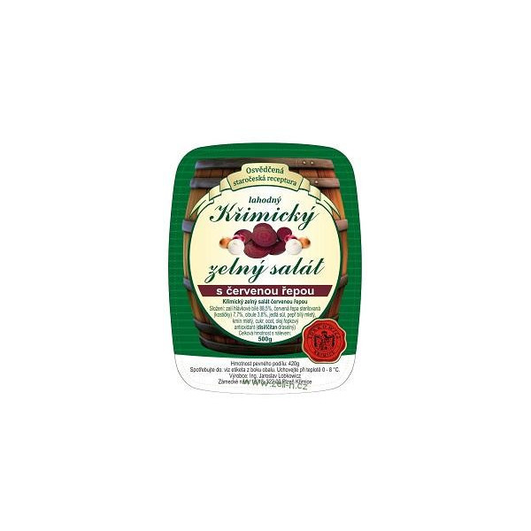 Křimický zelný salát s červenou řepou (balení 500g)