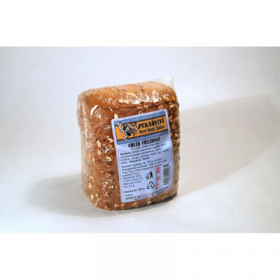 Chléb vícezrnný krájený bal. 500g Chléb vícezrnný krájený bal. 500g