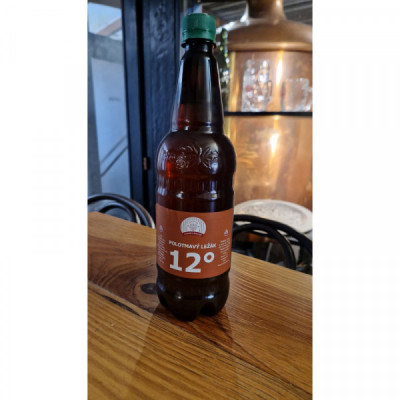Pivo polotmavý ležák 1l Pivo polotmavý ležák 1l
