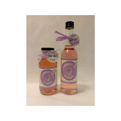 Levandulový sirup 350 ml Levandulový sirup 350 ml