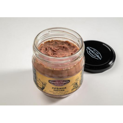Zvěřinová paštika (1ks - 160g) Zvěřinová paštika (1ks - 160g)
