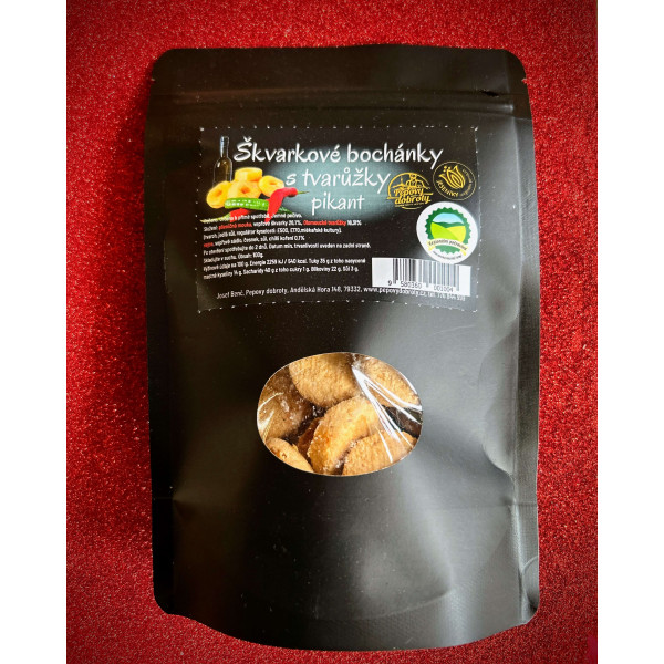 Škvarkové bochánky s tvarůžky - pikant