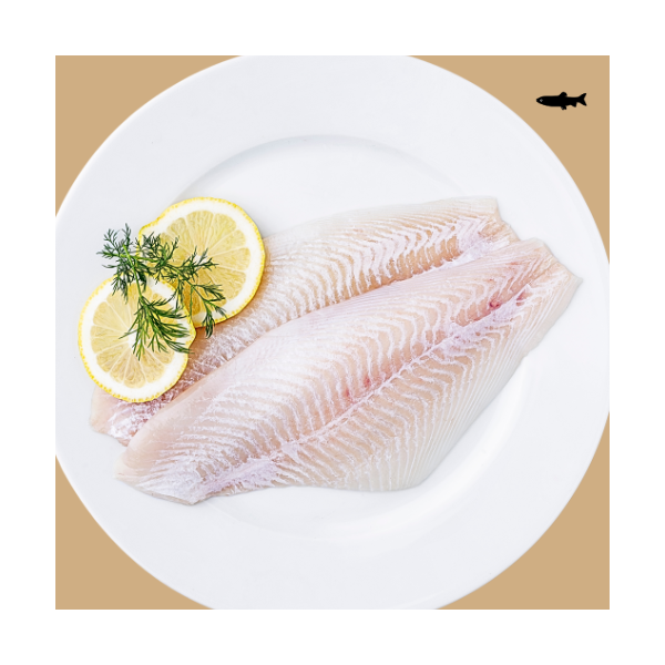 Amur čerstvý, filet s kůží, VAC, cca500g