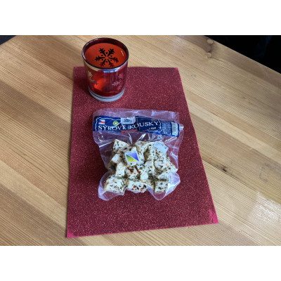 Sýrové kousky z Hané – Francouzské bylinky | Bylinková sýrová pochoutka