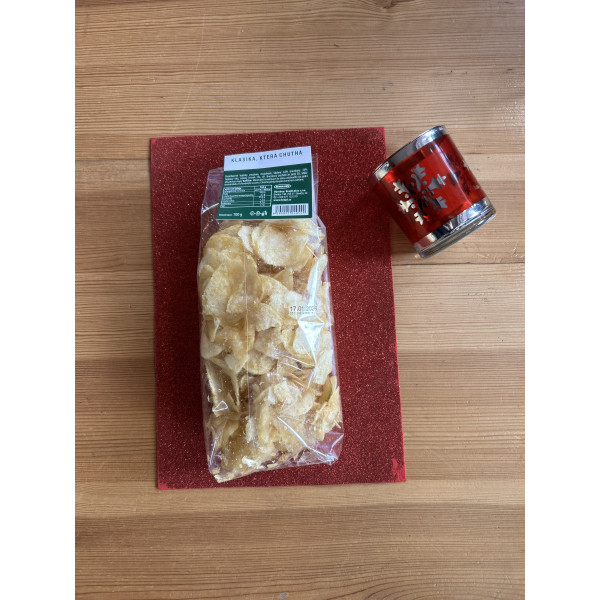 Cyrilovy brambůrky - česnekové